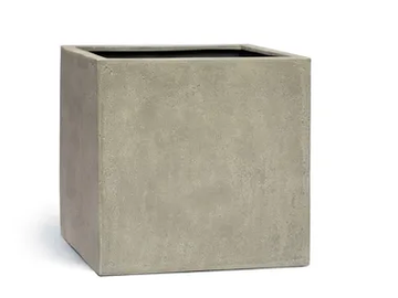 SQUARE CSNC - Garden vase in Fiber Clay by PAOLELLI GARDEN - view 2